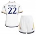 Tanie Strój piłkarski Real Madrid Antonio Rudiger #22 Koszulka Podstawowej dla dziecięce 2023-24 Krótkie Rękawy (+ szorty)